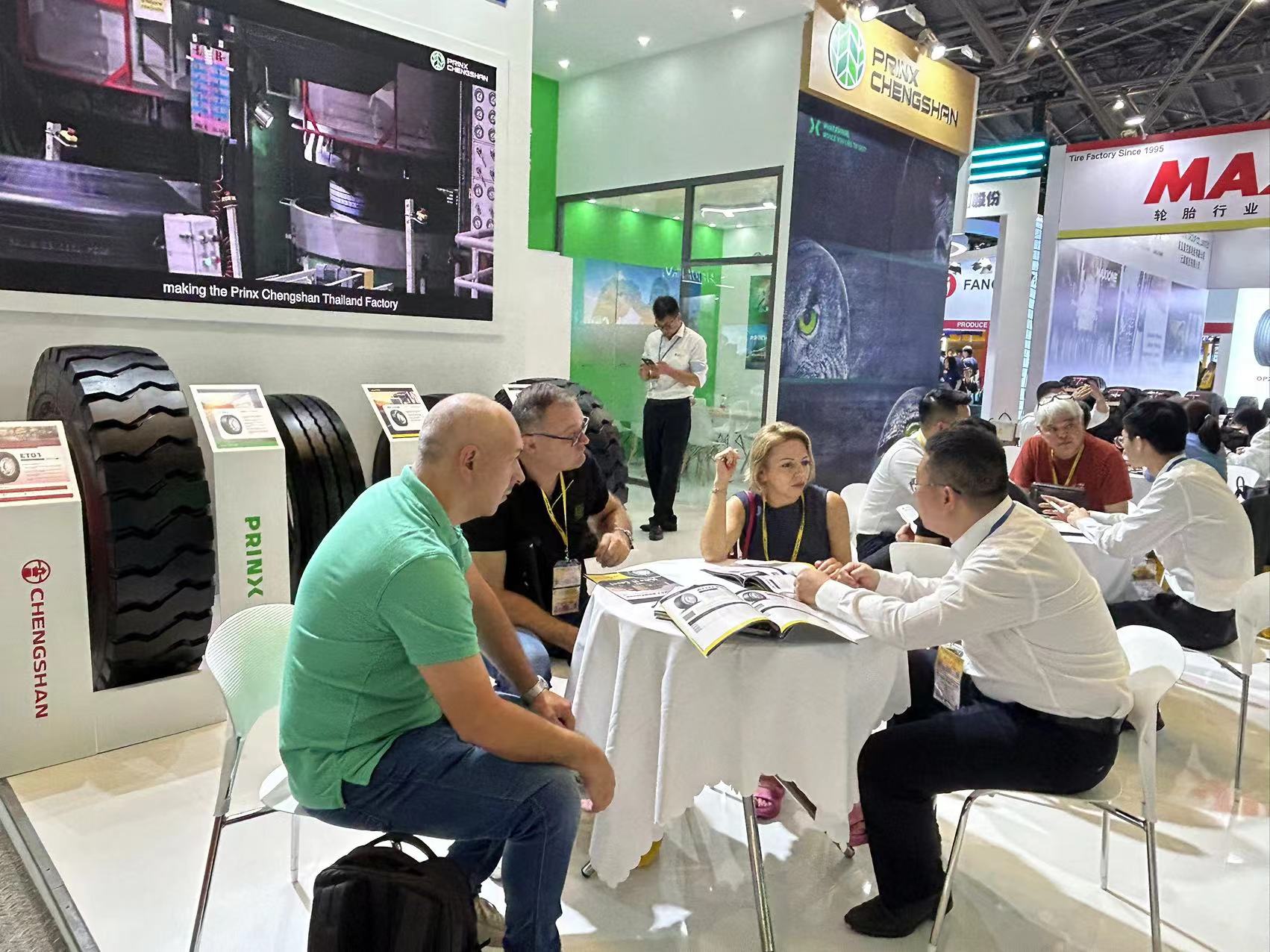 亚星会员平台亮相2023上海国际轮胎展